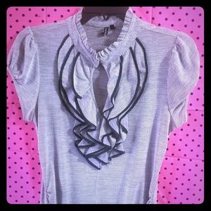 "Heartsoul ruffle" shirt